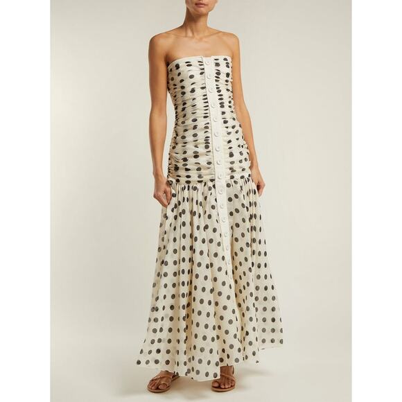 Zimmermann Dresses & Skirts - ❤️Zimmermann Resort Linen Polka Dot Maxi Dress❤️